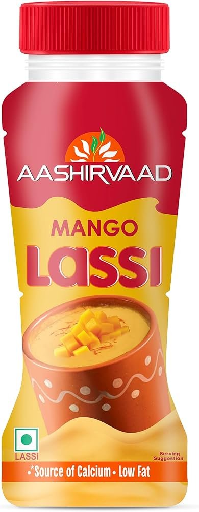 AASHIRVAAD MANGO LASSI 160ML*