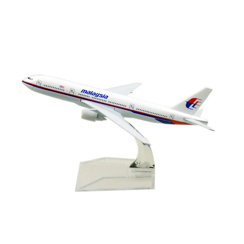 2#Aircraft Model A380 Malaysia 16 cm die cast