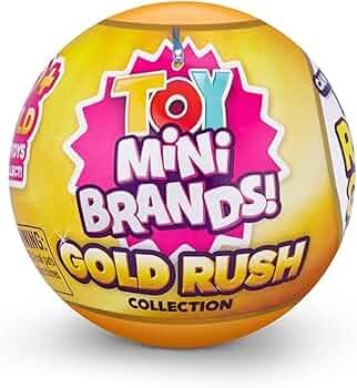 2#Mini Brands Gold Rush